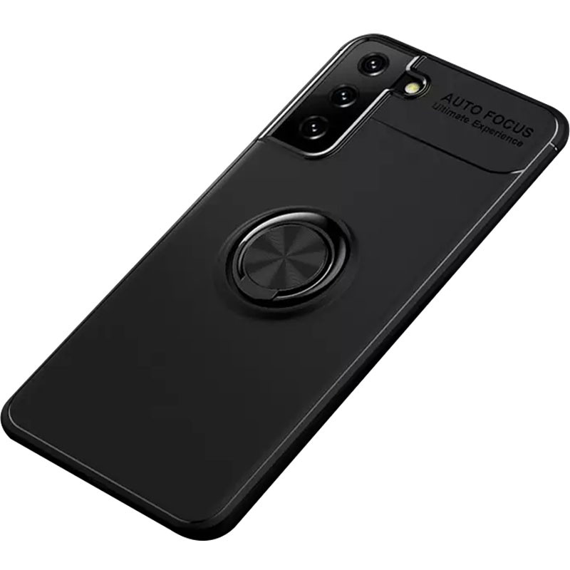 

TPU чехол Deen ColorRing под магнитный держатель (opp) для Samsung Galaxy S23 Черный / Черный (231520)
