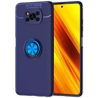 TPU чехол Deen ColorRing под магнитный держатель (opp) для Xiaomi Poco X3 NFC / Poco X3 Pro