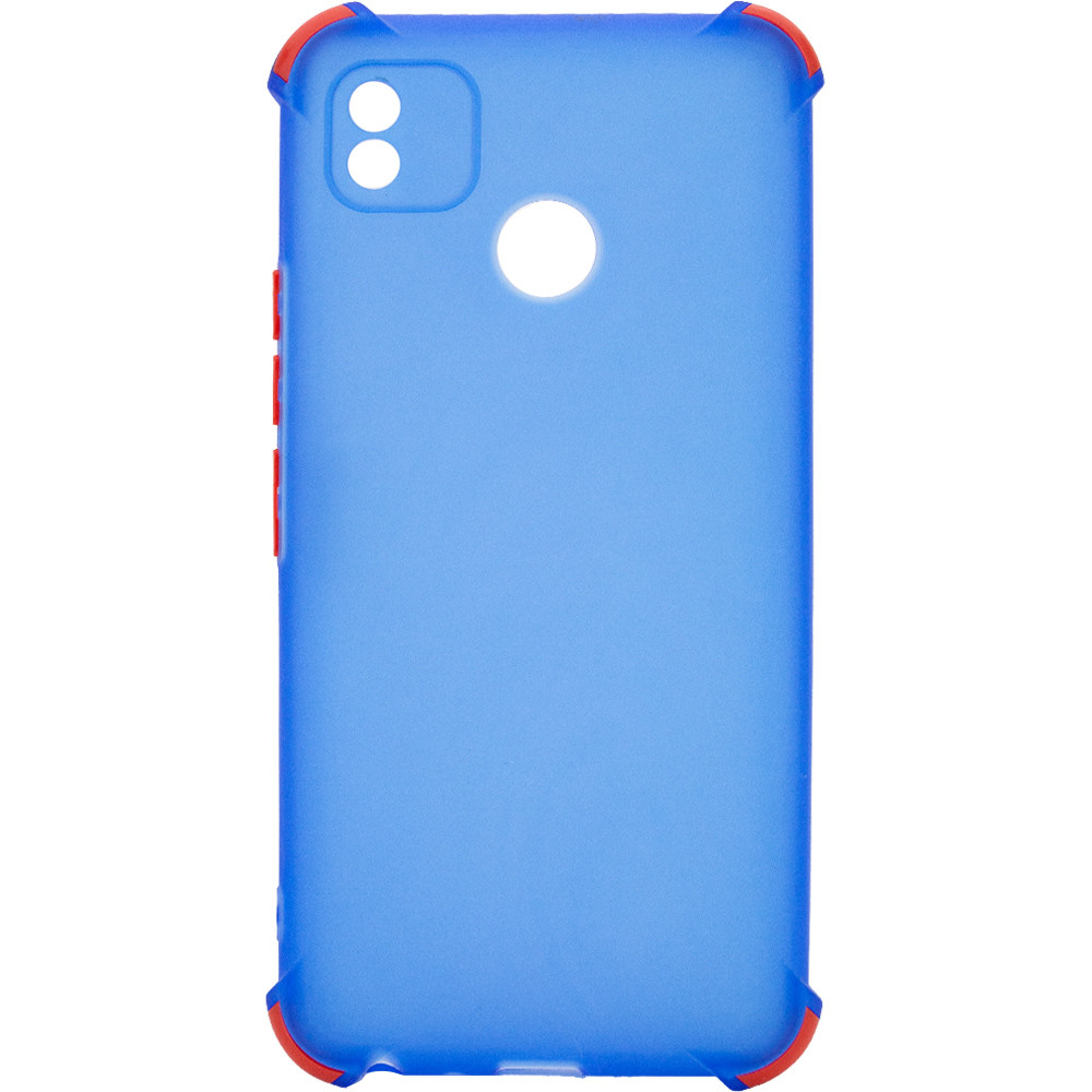 

TPU чехол Ease Glossy Buttons Full Camera для TECNO POP 4 Синий (180238)