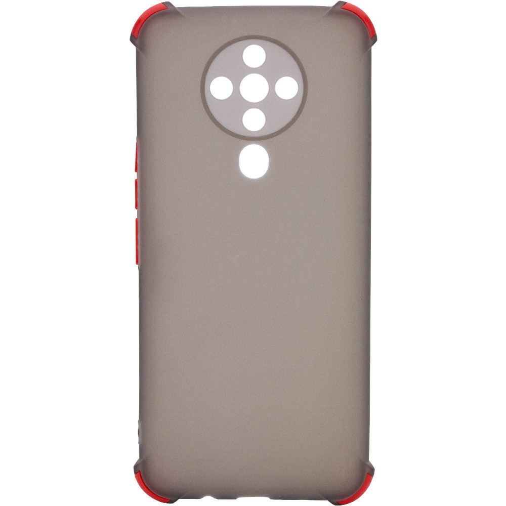 

TPU чохол Ease Glossy Buttons Full Camera для TECNO Spark 6 (Чорний)