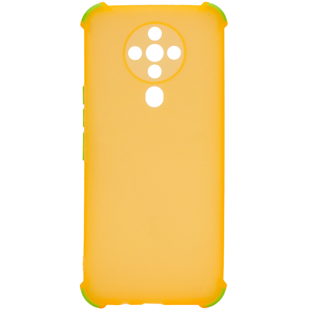 

TPU чохол Ease Glossy Buttons Full Camera для TECNO Spark 6 (Помаранчевий)