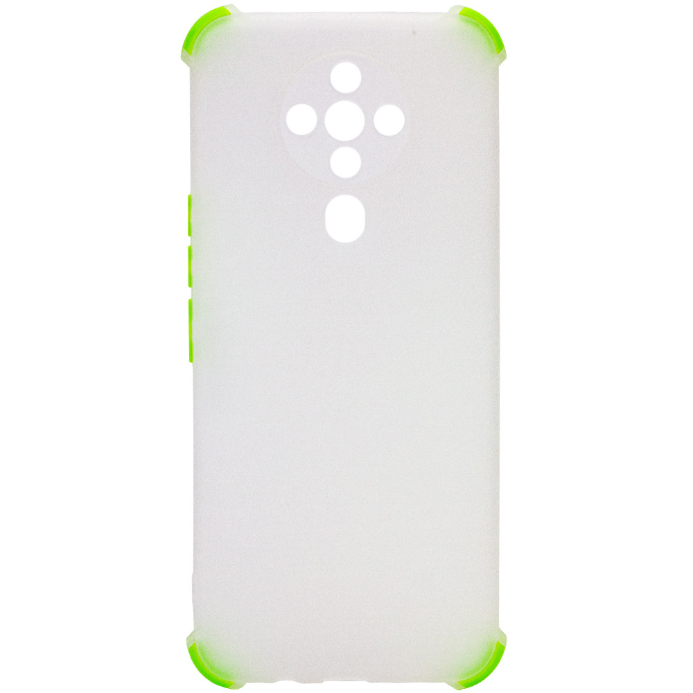 

TPU чохол Ease Glossy Buttons Full Camera для TECNO Spark 6 (Прозорий)