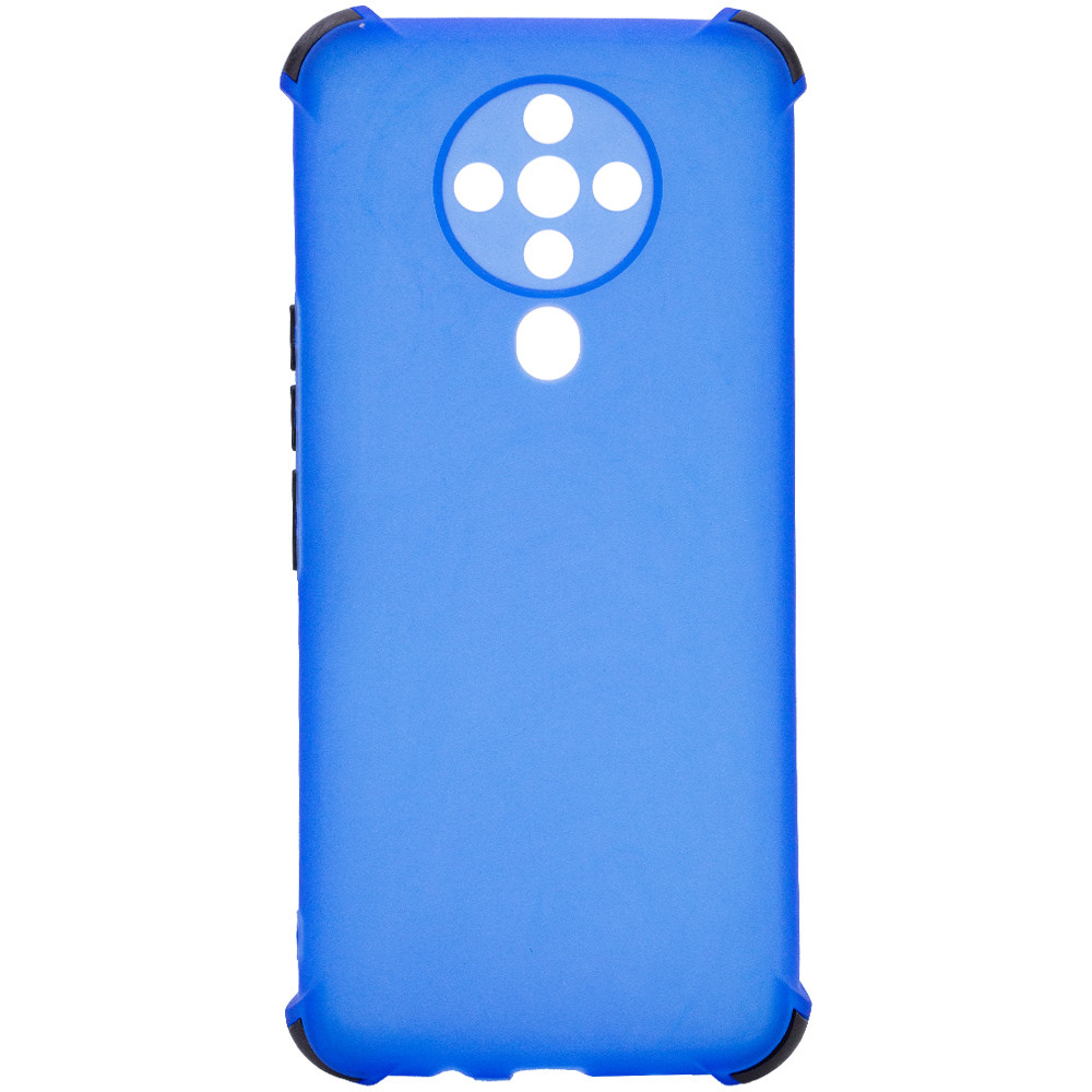 

TPU чохол Ease Glossy Buttons Full Camera для TECNO Spark 6 (Синій)