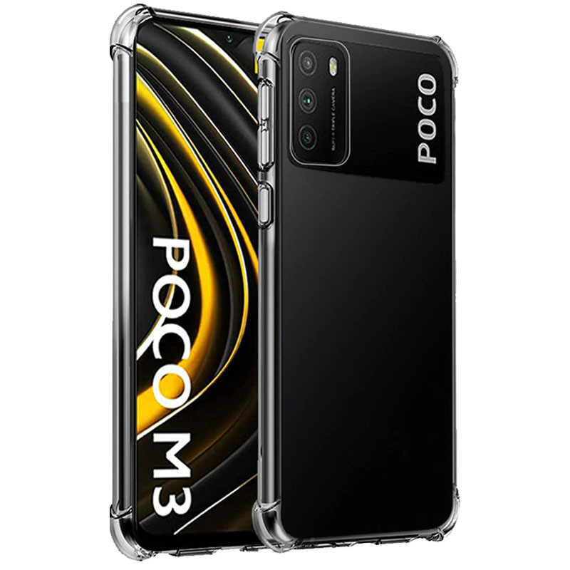 

TPU чехол Epic Ease с усиленными углами для Xiaomi Poco M3 Бесцветный (прозрачный) (218717)