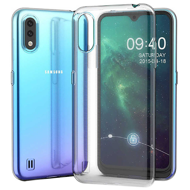 

TPU чехол Epic Premium Transparent для Samsung Galaxy A01 (184446)