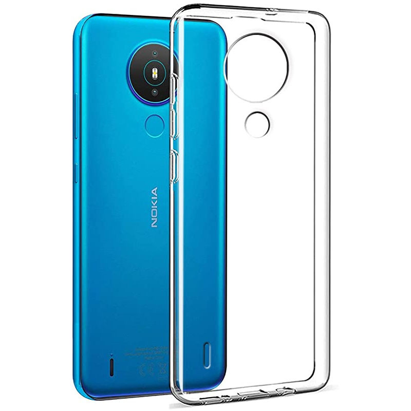 

TPU чехол Epic Transparent 1,0mm для Nokia 1.4 Бесцветный (прозрачный) (209945)