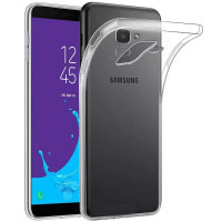 TPU чехол Epic Transparent 1,0mm для Samsung J600F Galaxy J6 (2018)