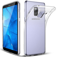 TPU чохол Epic Transparent 1,5mm для Samsung Galaxy A8 (2018) (A530)