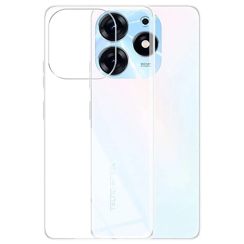

TPU чехол Epic Transparent 1,5mm для TECNO Spark 10 (260857)