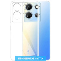 TPU чохол Epic Transparent 1,5mm Full Camera для Infinix Note 50 Pro+