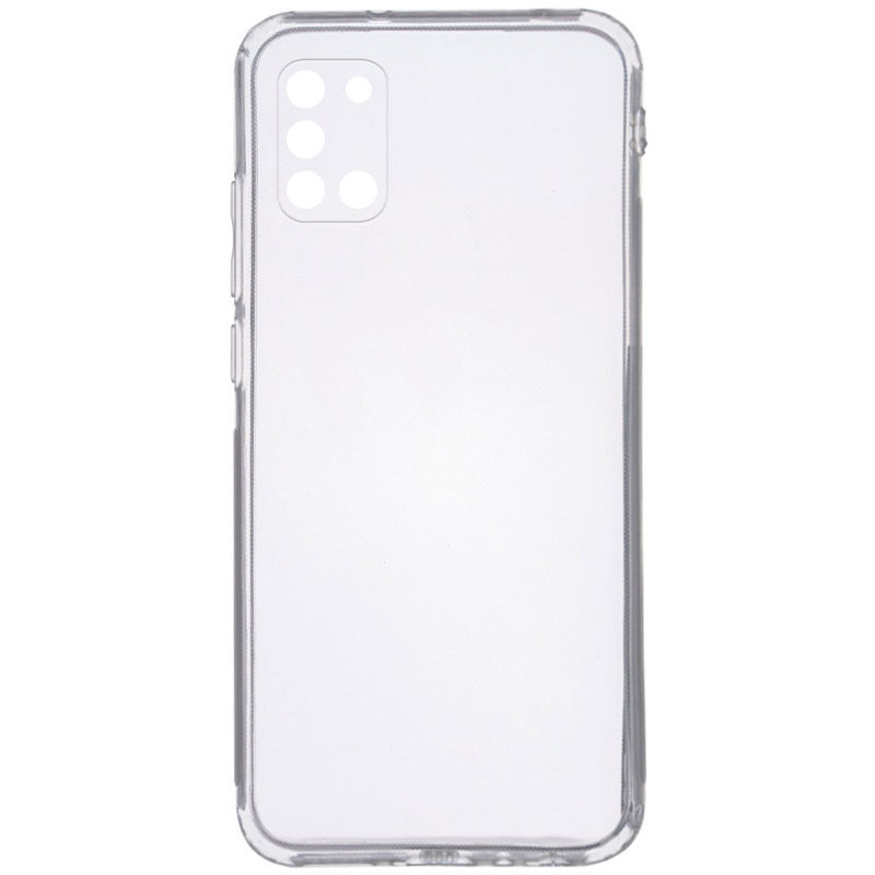 

TPU чехол Epic Transparent 1,5mm Full Camera для Samsung Galaxy A31 (201639)