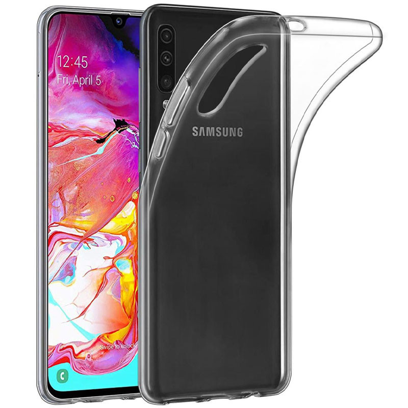 

TPU чехол Epic Transparent 1,5mm Full Camera для Samsung Galaxy A70 (A705F) (210435)