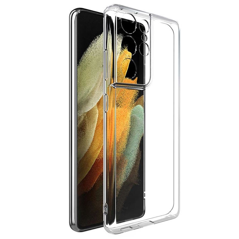

TPU чохол Epic Transparent 1,5mm Full Camera для Samsung Galaxy S21 Ultra