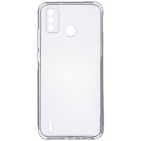 TPU чехол Epic Transparent 1,5mm Full Camera для TECNO Spark 6 Go