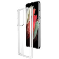TPU чохол Epic Transparent 2,00 mm для Samsung Galaxy S21 Ultra