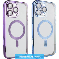 TPU чохол Fibra Chrome with MagSafe для Apple iPhone 16 (6.1")