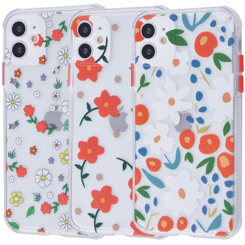 

TPU чохол Flowers Colourful для Apple iPhone 11 (6.1")