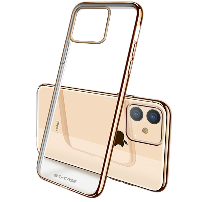 

TPU чехол G-Case Shiny Series для Apple iPhone 11 (6.1") Золотой (168416)