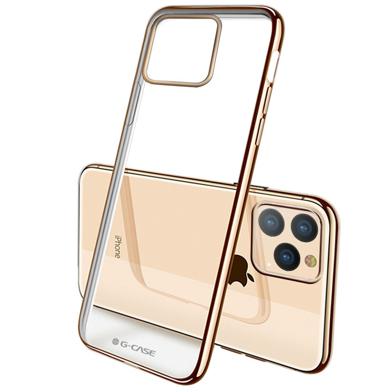 

TPU чехол G-Case Shiny Series для Apple iPhone 11 Pro Max (6.5") Золотой (168426)