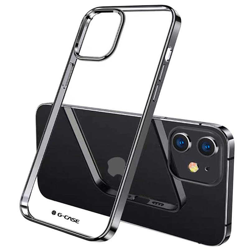 

TPU чехол G-Case Shiny Series для Apple iPhone 12 mini (5.4") Черный (154997)
