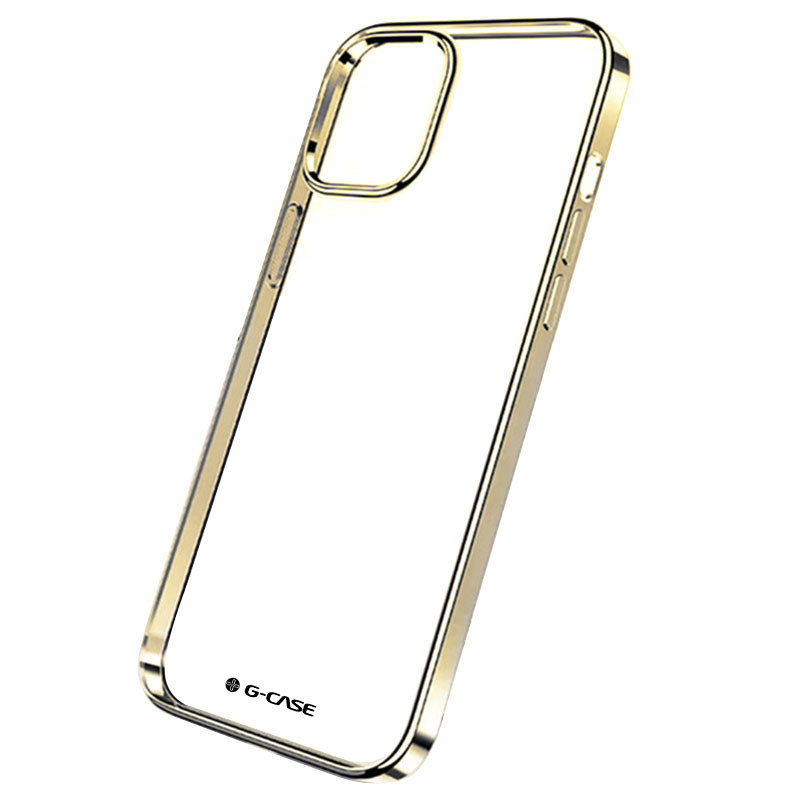 

TPU чехол G-Case Shiny Series для Apple iPhone 12 Pro Max (6.7") Золотой (155005)