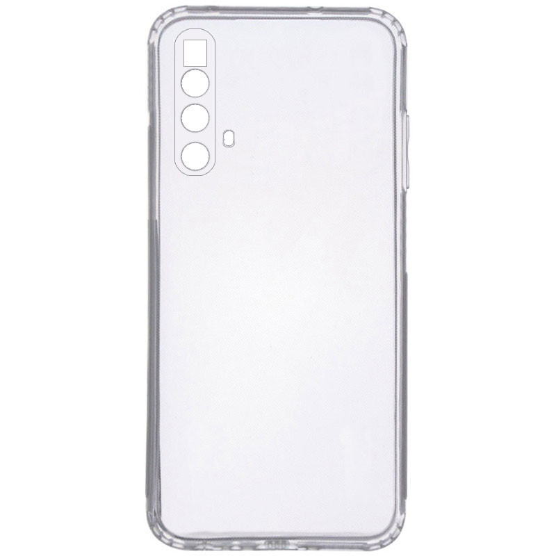 

TPU чохол GETMAN Clear 1,0 mm для для Realme X3 SuperZoom (Безбарвний (прозорий))