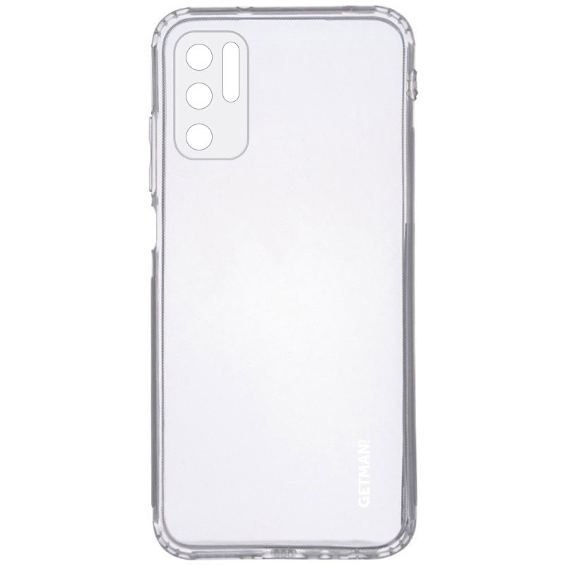 

TPU чехол GETMAN Clear 1,0 mm для Xiaomi Redmi Note 10 5G / Poco M3 Pro Бесцветный (прозрачный) (185081)