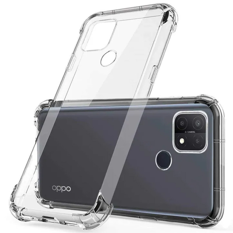 

TPU чехол GETMAN Ease logo усиленные углы для Oppo A15s / A15 (217931)