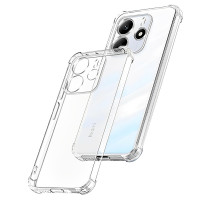 TPU чехол GETMAN Ease logo усиленные углы Full Camera для Xiaomi Redmi Note 14 4G (Europe version)