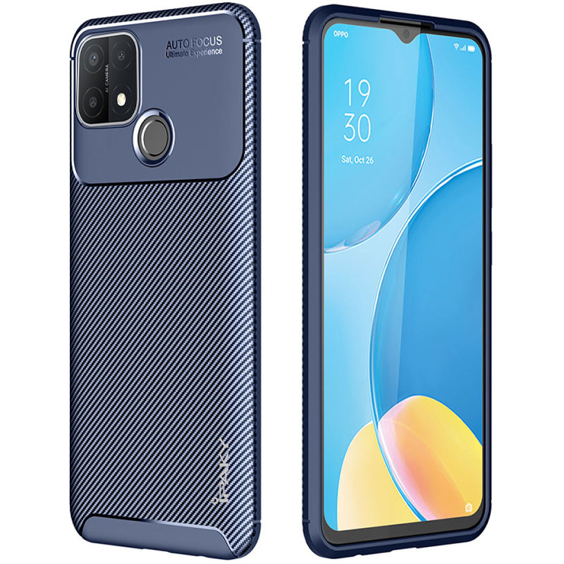 

TPU чохол iPaky Kaisy Series для Oppo A15s / A15 (Синій)