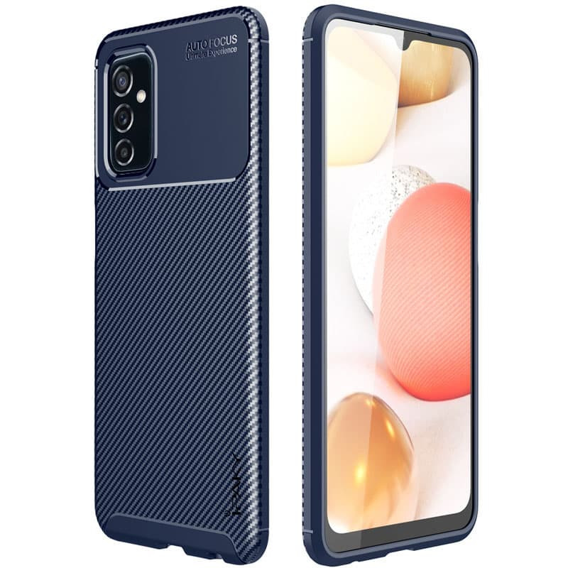 

TPU чехол iPaky Kaisy Series для Samsung Galaxy M52 Синий (208792)