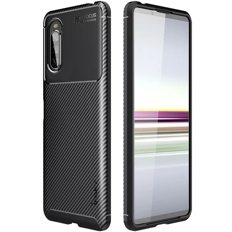 

TPU чехол iPaky Kaisy Series для Sony Xperia 10 II Черный (151991)