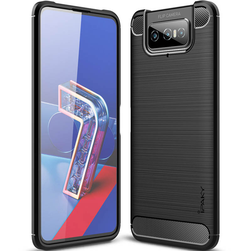 

TPU чехол iPaky Slim Series для Asus Zenfone 7 (ZS670KS) Черный (152022)