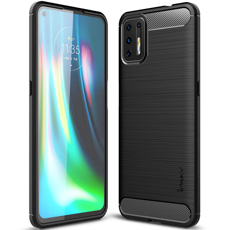 

TPU чохол iPaky Slim Series для Motorola Moto G9 Plus (Чорний)