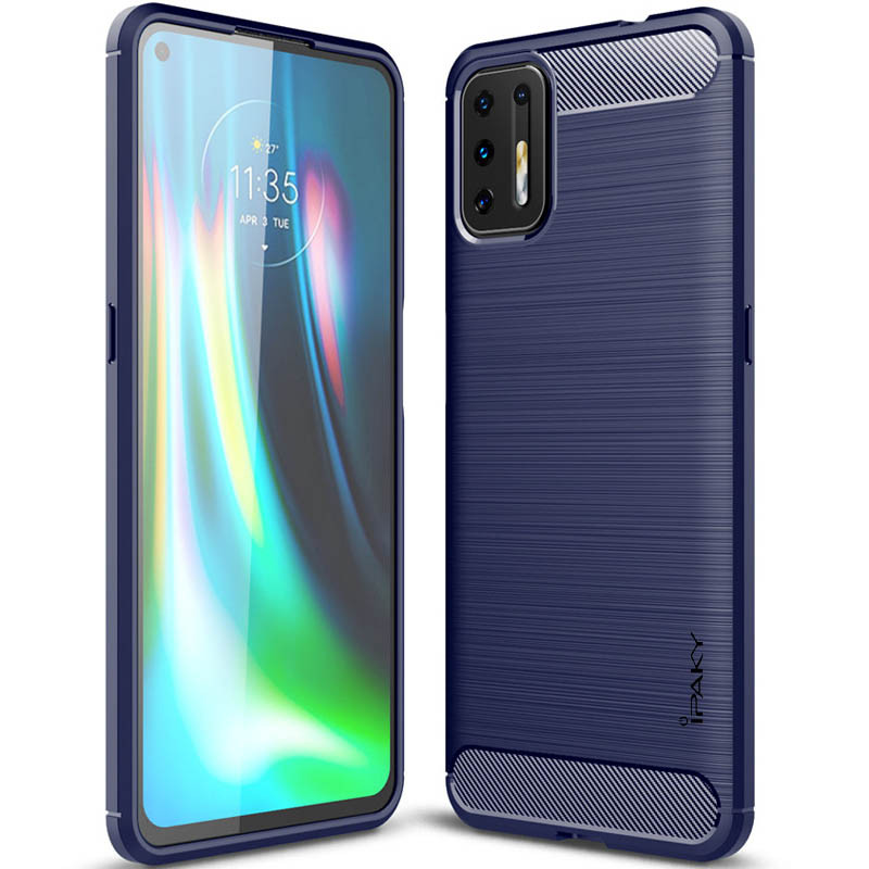 

TPU чохол iPaky Slim Series для Motorola Moto G9 Plus (Синій)