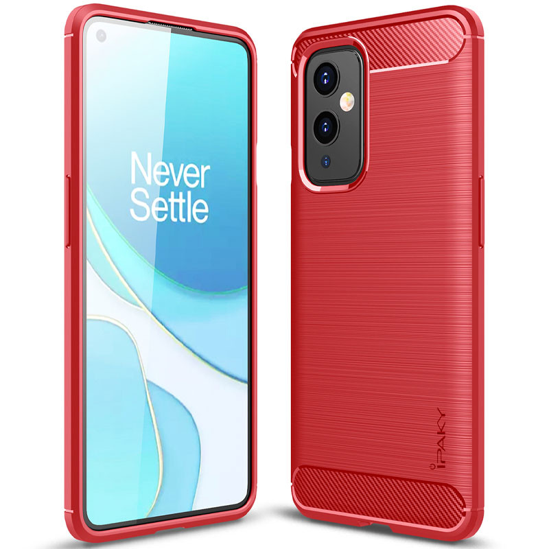 

TPU чехол iPaky Slim Series для OnePlus 9 Красный (167571)