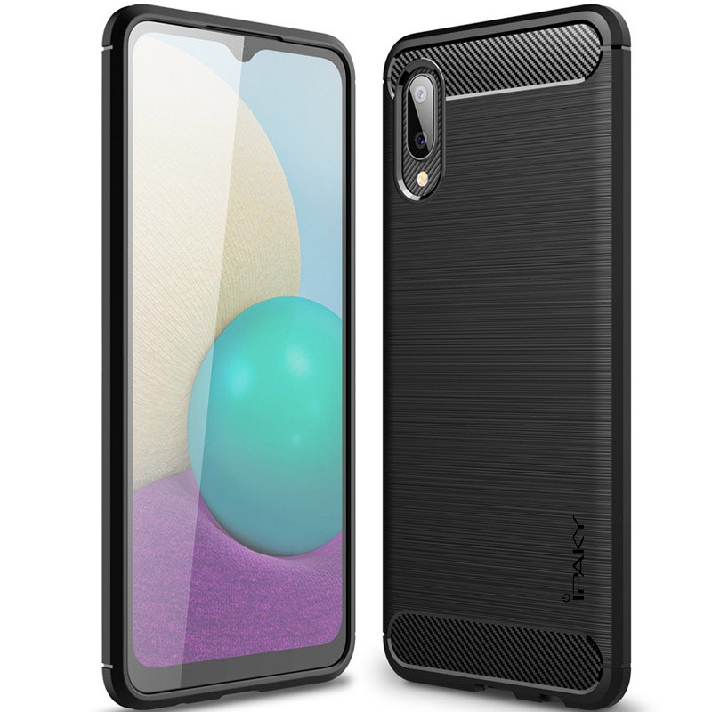 

TPU чохол iPaky Slim Series для Samsung Galaxy A02 (Чорний)
