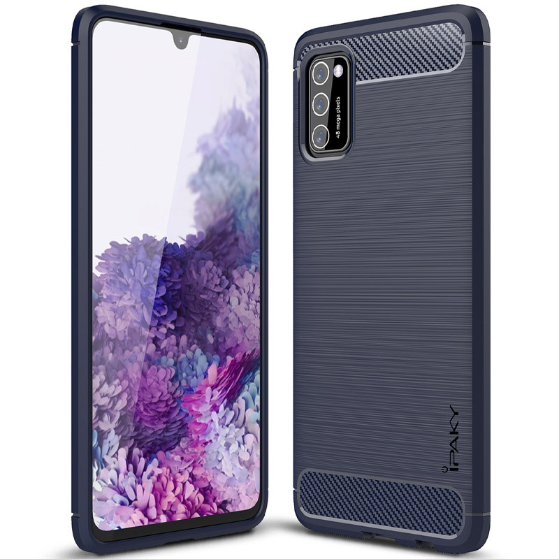 

TPU чохол iPaky Slim Series для Samsung Galaxy A02s (Синій)