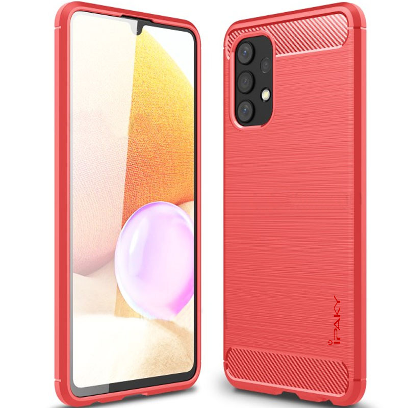 

TPU чохол iPaky Slim Series для Samsung Galaxy A72 4G (Червоний)