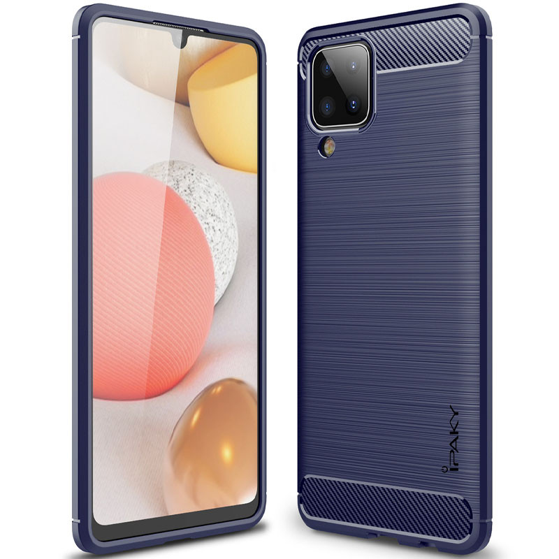 

TPU чехол iPaky Slim Series для Samsung Galaxy M32 Синий (196052)