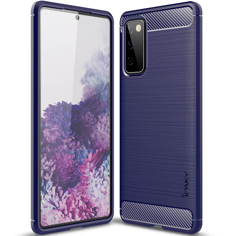 

TPU чехол iPaky Slim Series для Samsung Galaxy S20 FE Синий (152014)