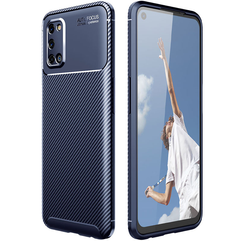 

TPU чехол Kaisy Series для Oppo A92 Синий (161287)