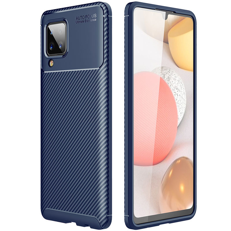

TPU чехол Kaisy Series для Samsung Galaxy A12 Синий (161273)