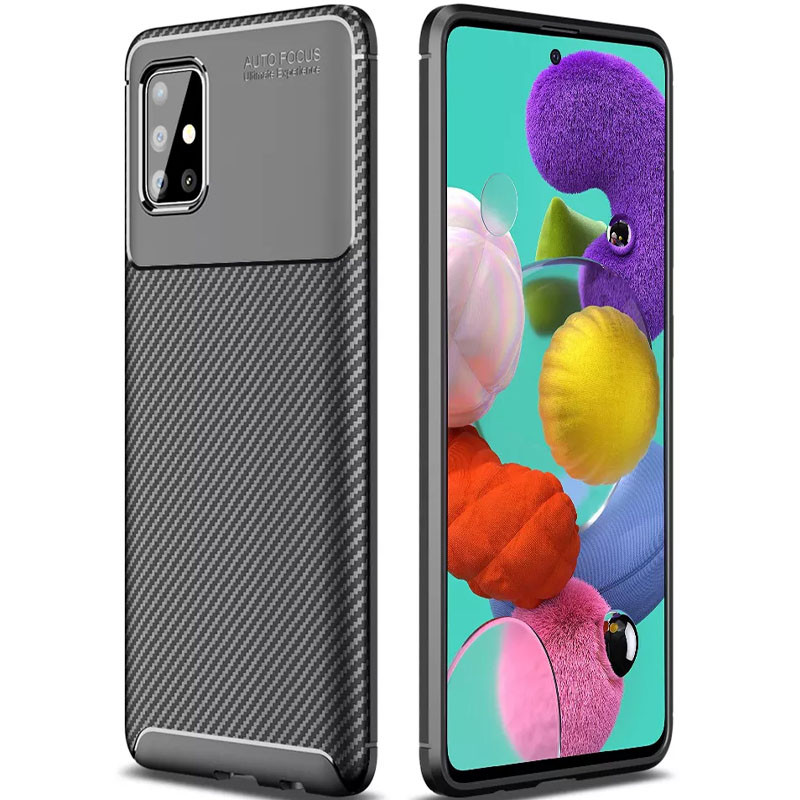 

TPU чехол Kaisy Series для Samsung Galaxy A51 Черный (153805)