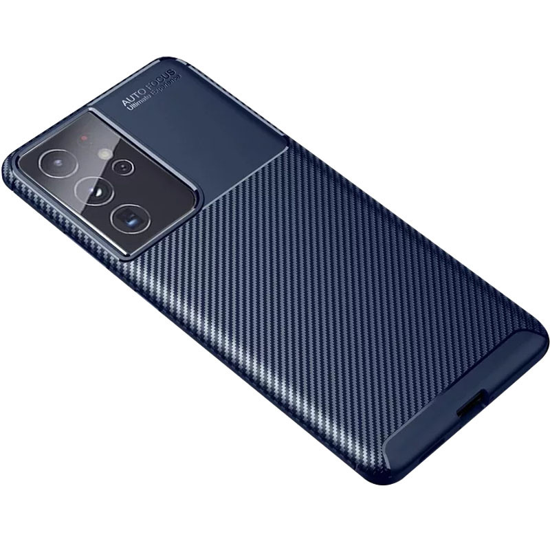 

TPU чехол Kaisy Series для Samsung Galaxy S21 Ultra Синий (161252)