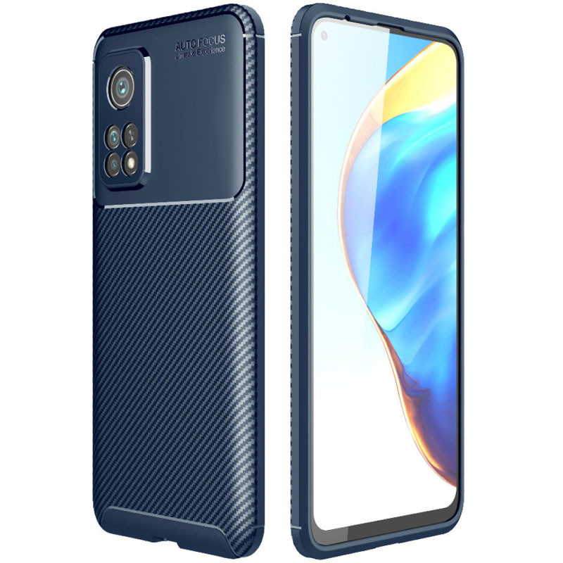 

TPU чехол Kaisy Series для Xiaomi Mi 10T Pro Синий (161314)