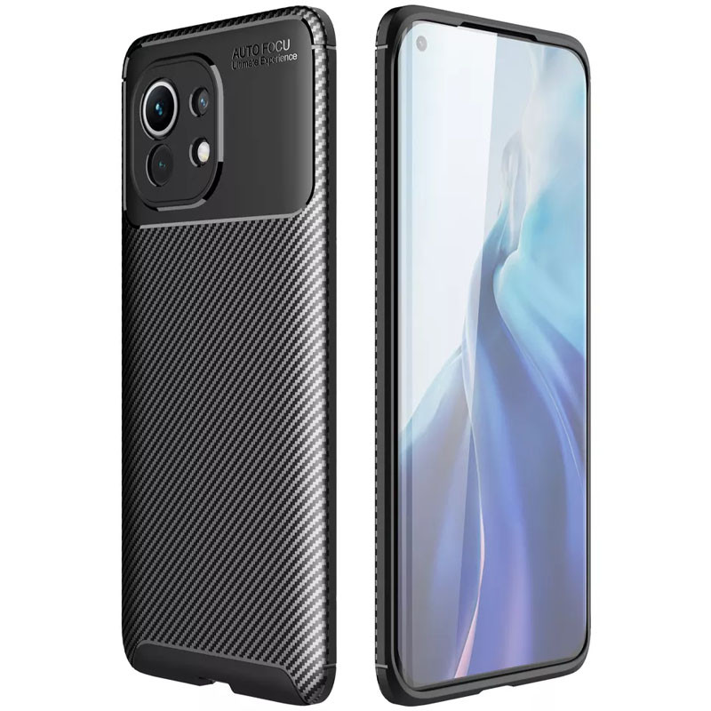 

TPU чехол Kaisy Series для Xiaomi Mi 11 Черный (161281)