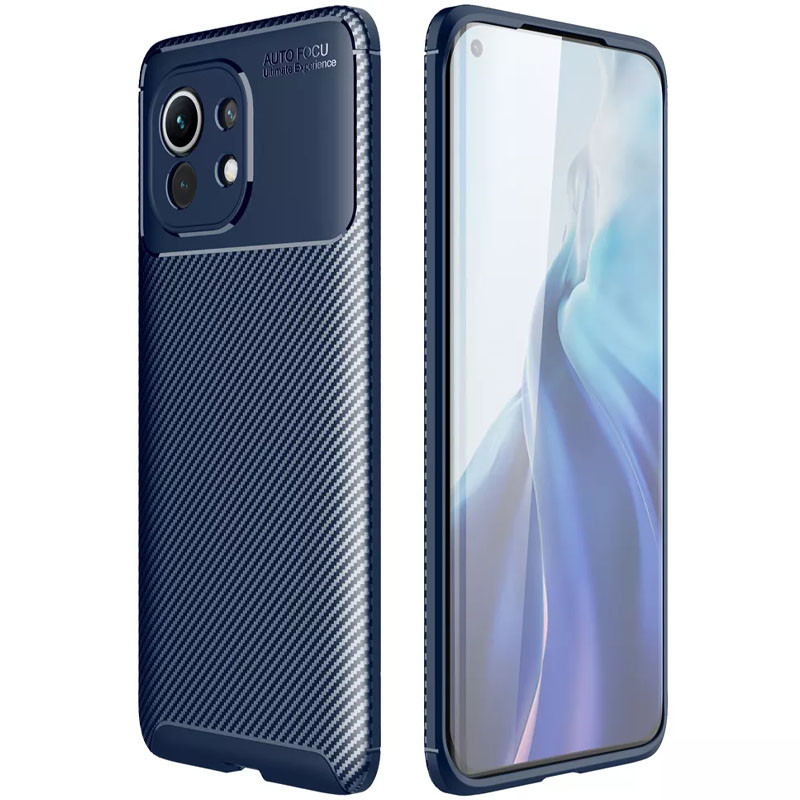 

TPU чехол Kaisy Series для Xiaomi Mi 11 Синий (161280)