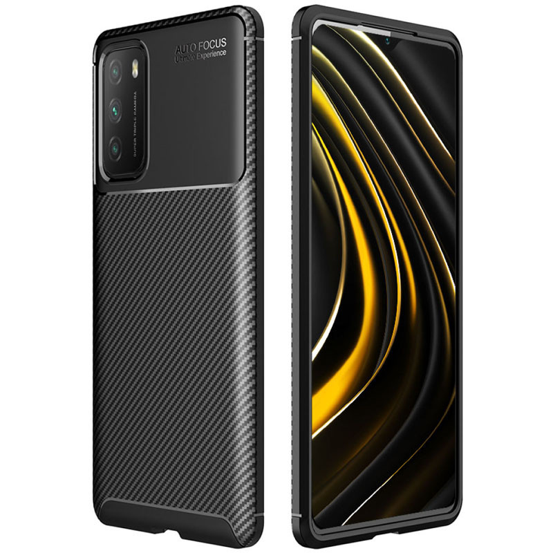 

TPU чехол Kaisy Series для Xiaomi Poco M3 Черный (161318)