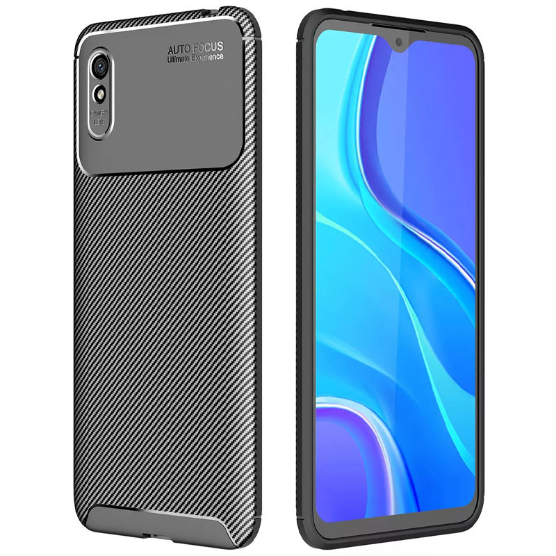 

TPU чехол Kaisy Series для Xiaomi Redmi 9A Черный (153817)